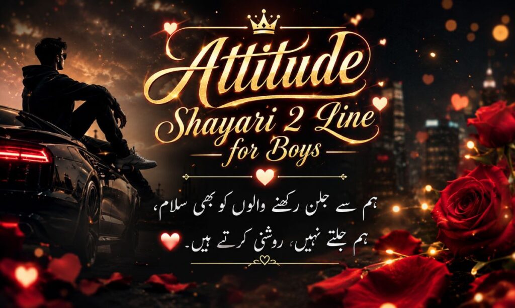 _Attitude Shayari 2 Line for Boys