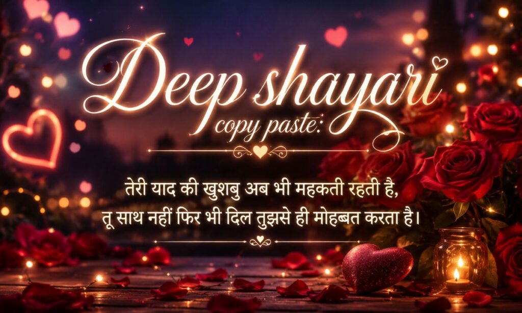 Deep shayari copy paste