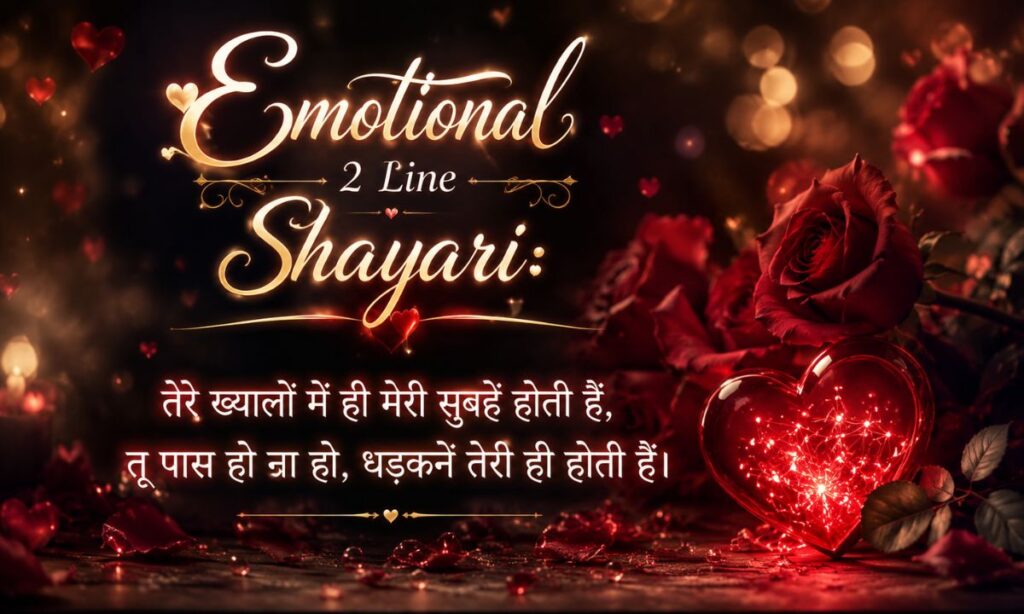 _ Emotional 2 Line Shayari