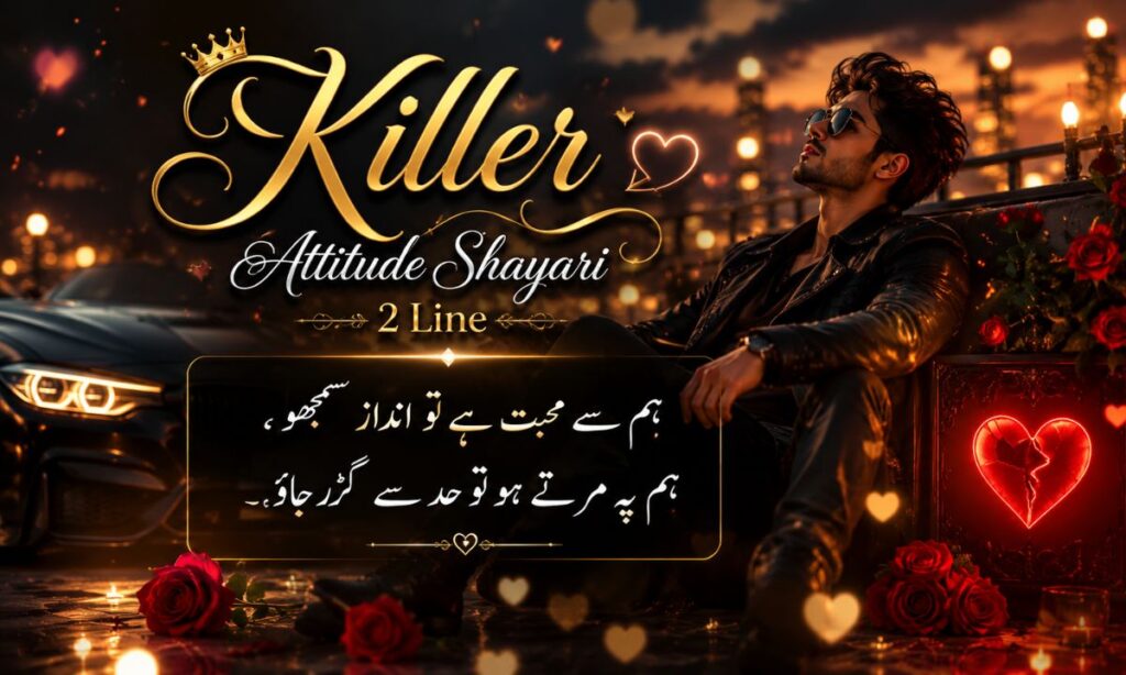 _Killer Attitude Shayari 2 Line