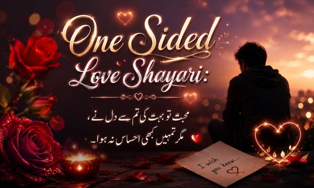 _One Sided Love Shayari