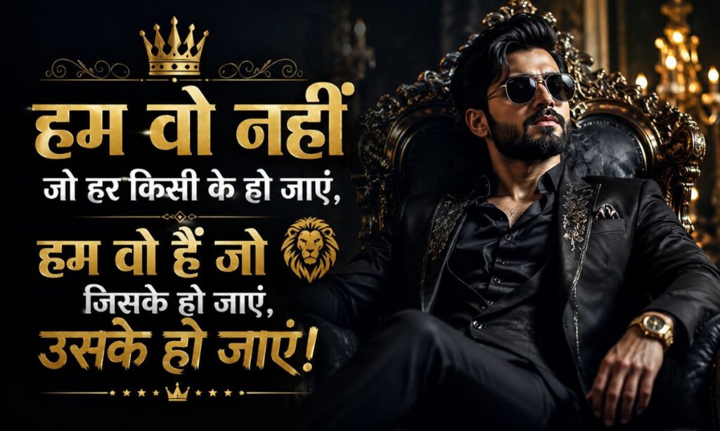 _Royal Attitude Status in Hindi