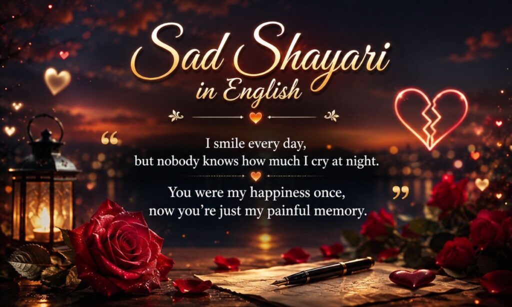 Sad shayari in englishSad shayari in english