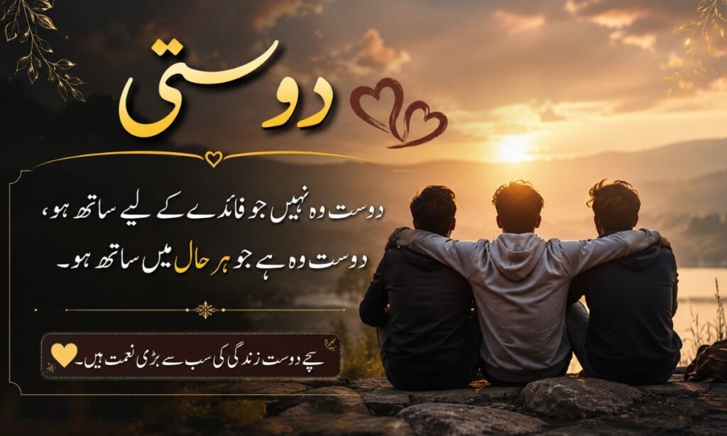 _Dosti Shayari in Urdu