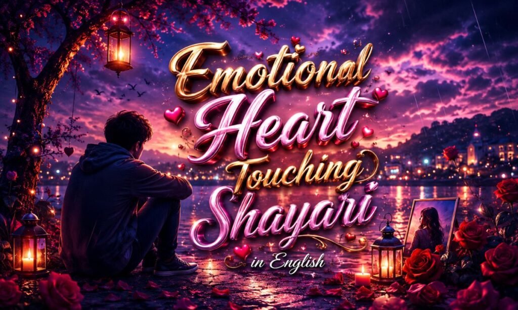 _Emotional Heart Touching Shayari in English