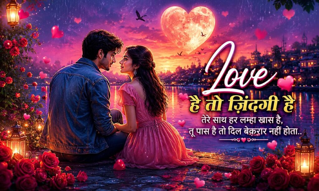 _Heart Touching Love Shayari in Hindi for Boyfriend