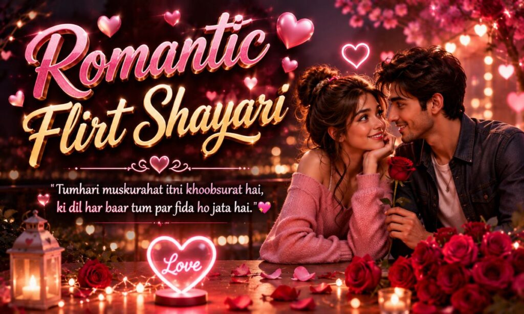 Romantic Flirt Shayari