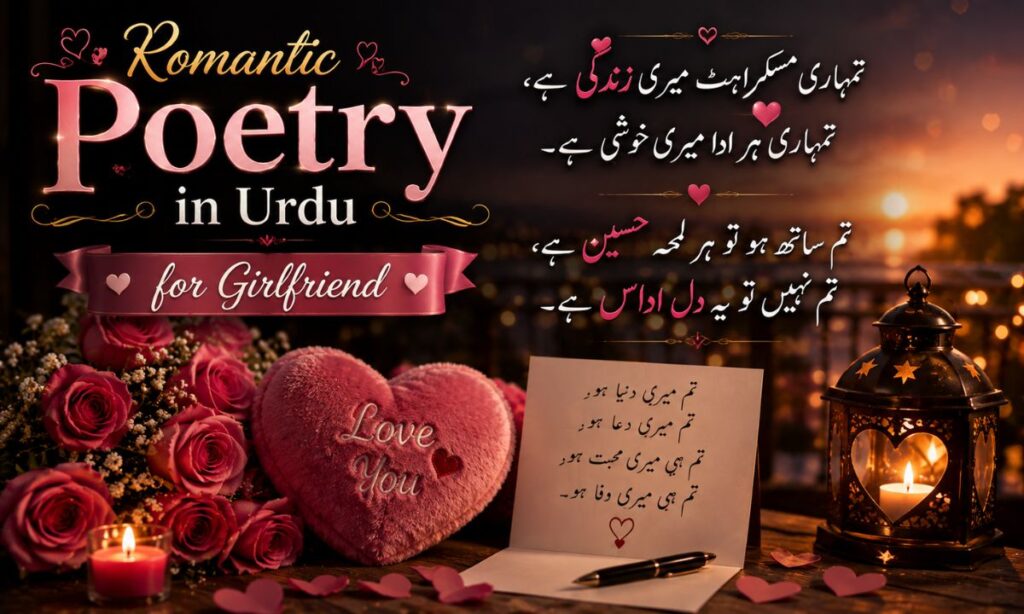 Romantic poetry in urdu for girlfriend