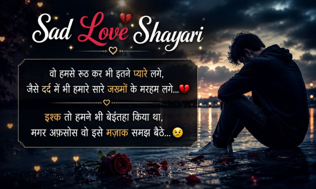 Sad Love Shayari