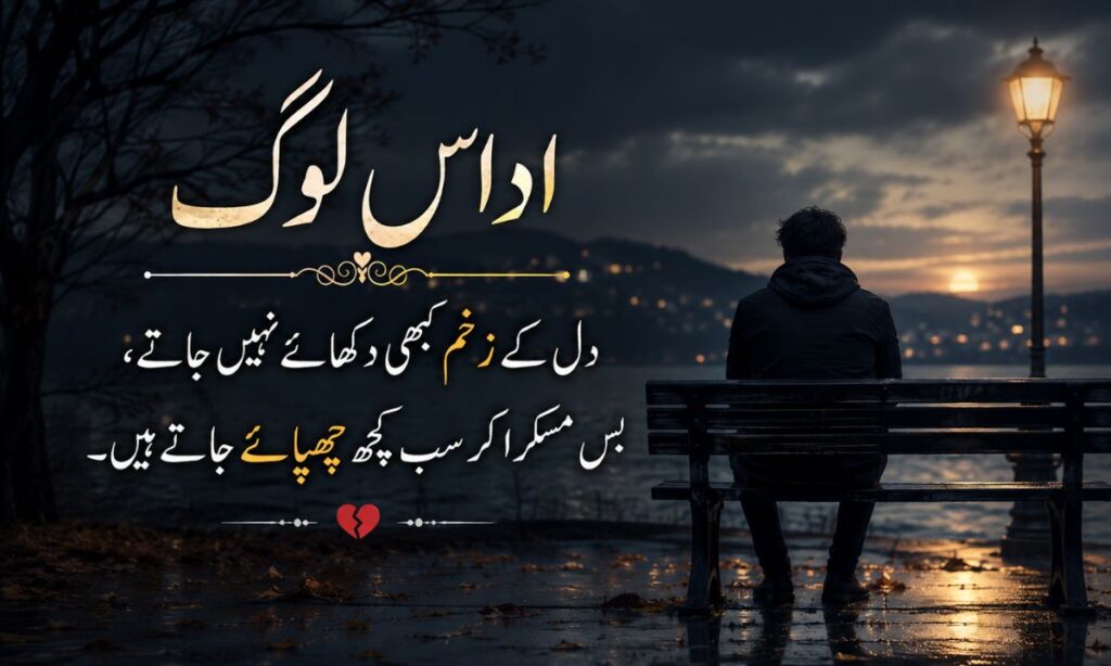 sad lines in urdu