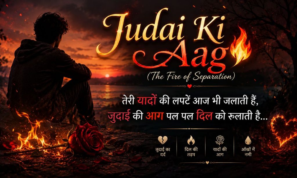 Judai Ki Aag 🔥 (The Fire of Separation)