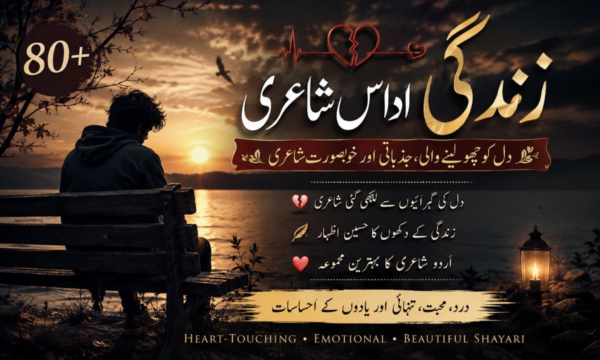 80+ Life Sad Poetry in Urdu Heart-Touching, Emotional & Beautiful Shayari